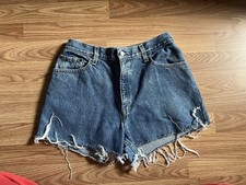 VTG Levi s High Waist 550 Denim Cutoff Shorts 28 Waist 100 Cotton