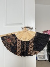 Bamboo Wall Fan Decorative Item
