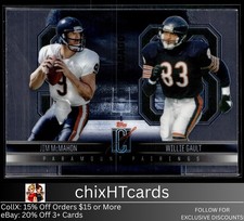 Willie Gault / Jim McMahon 2024 Topps Signature Class Paramount Pairings Bears