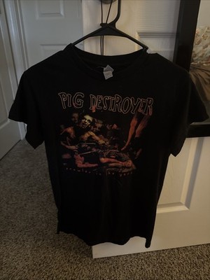 Pig Destroyer Men s Size S Black  Prowler In The Yard
