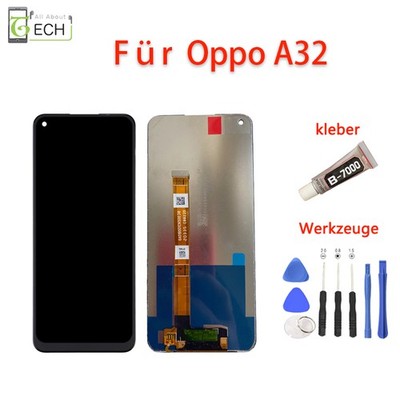 Für Oppo A53 A53s A33 A32 LCD Display Bildschirm Touchscreen + Werkzeuge
