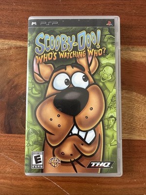 Scooby-Doo! Who's Watching Who? PSP CIB Complete 