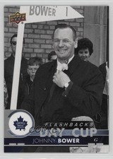 2017-18 Toronto Fall Expo Day with the Cup Flashbacks Johnny Bower #DC6 HOF 2d8
