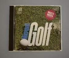 Microsoft Golf Multi Media Edition PC CD-ROM Game 1993
