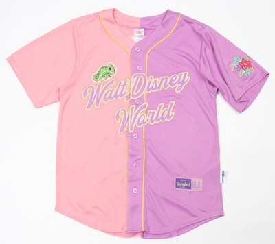 Walt Disney World Tangled Rapunzel Baseball Shirt for Adults Size M