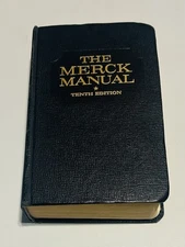 1961 10th Edition The Merck Manual of Diagnosis and Therapy-Fast Free Shipping