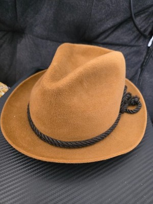 Vintage Mens Hat Caranagh Aposse Ad Esse D27 Turf 041 Camel size 7 New york