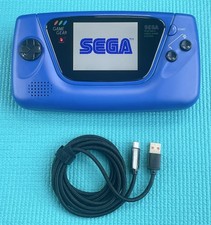 Sega Game Gear, Recapped, New Shell, USB-C Power, XL HD IPS Screen, Glass Bezel