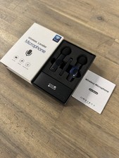 Wireless Lavalier Microphone - 2 Microphones - Apple iPhone Lightning Connection