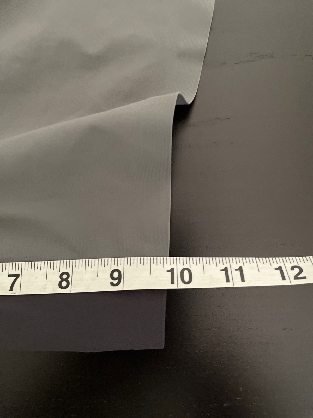 LULULEMON T.H.E. Linerless Shorts Gray Black Key Fob Men's M Shorts