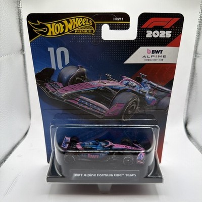 Hot Wheels Premium F1 2025 BWT Alpine Formula One Team #10