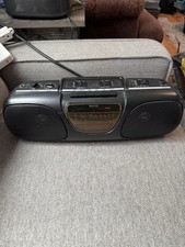 Sanyo Vintage Stereo Radio Cassette Player Recorder M-7035K Boombox Tested