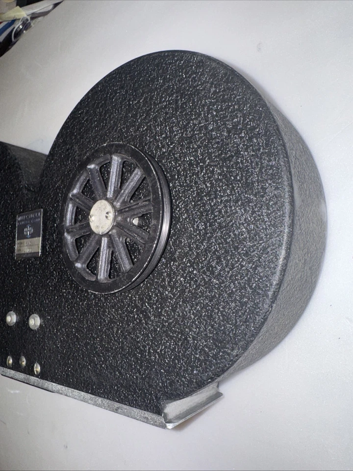 REVISTA DE PELÍCULA CÁMARA DE CINE MITCHELL S4L 35mm DE COLECCIÓN SN 23101 Foto 4 de 4