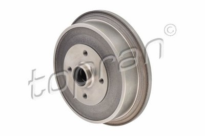 2x TOPRAN Bremstrommel 103 693 für C3 B4 80 8C2 C2 100 8C5 AUDI 443 444 431 433