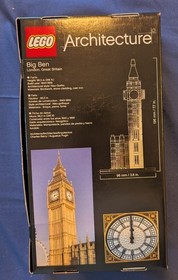 LEGO ARCHITECTURE: Big Ben (21013) NISB FREE SHIPPING