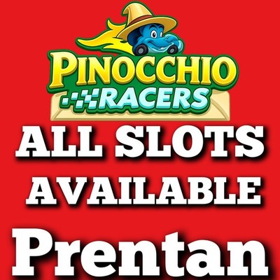 Alle Arten von RACERS SLOT verfügbar :- PINOCCHIO RACERS EVENT :- Garantiert