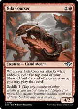 MTG - Gila Courser - 124 - Outlaws of Thunder Junction - NM