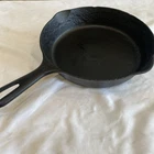 RESTORED Griswold #6 Cast Iron Skillet, Small Block Logo 699 SEASONED READ!