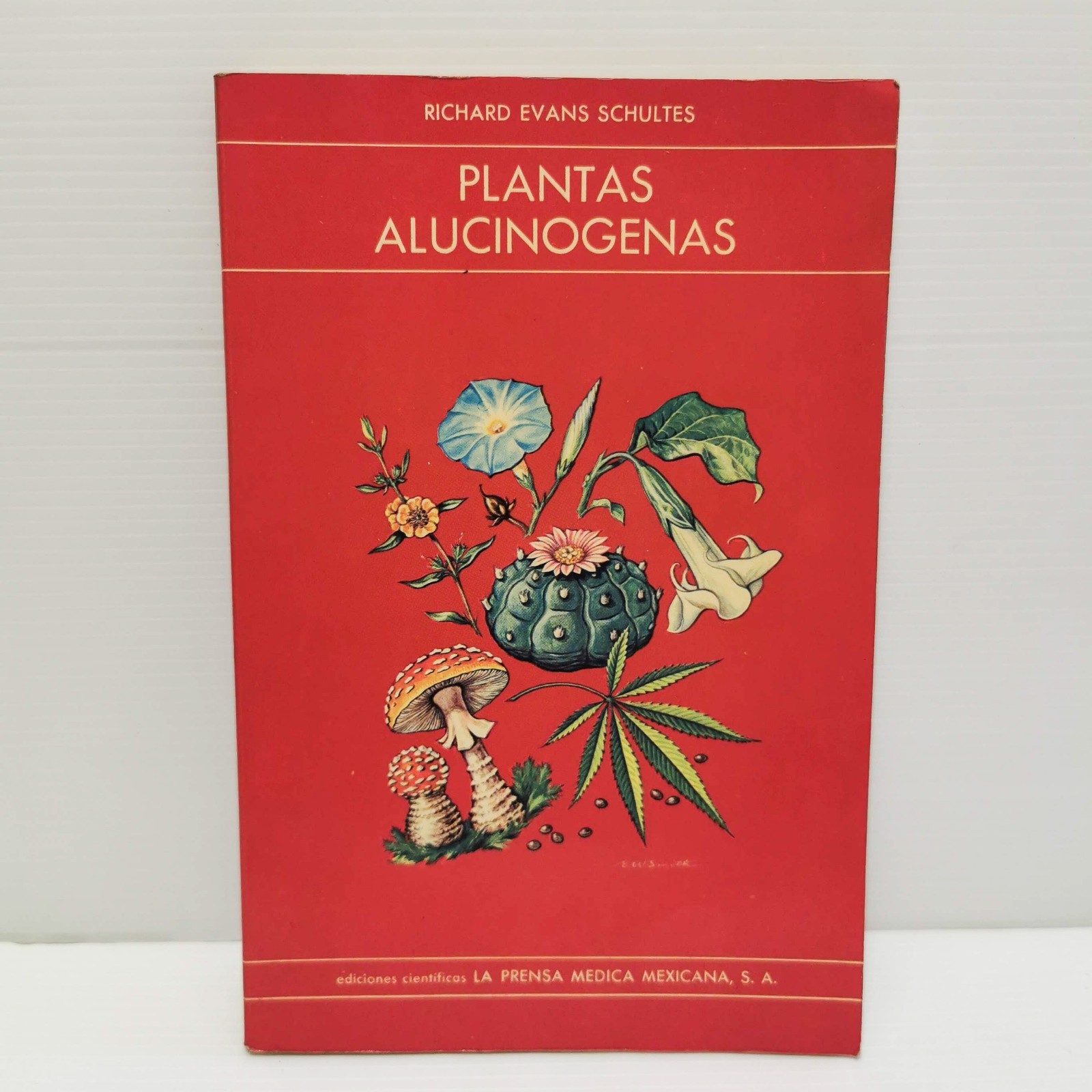Plantas alucinogenas/Richard Evans Schultes/Hallucinogenic Plants spanish RARE