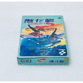 Super Contra Famicom Konami Japan Game Boxed Rare