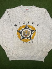80s Missouri Tigers - Vintage College Crewneck Sweatshirt XL