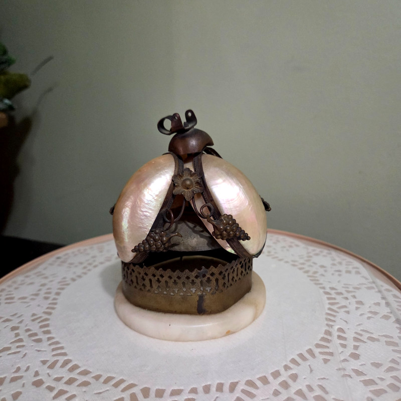 Antique 19th Century Grand Tour Palais Royal Souvenir Table Bell - READ