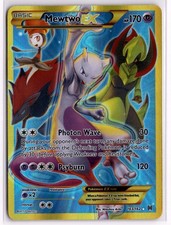 Mewtwo EX 163/162 Secret Rare BREAKthrough Pokemon Holo Lightly Played