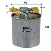 Valeo Kraftstofffilter Leitungsfilter Passend FüR Nissan Qashqai X-TRAIL