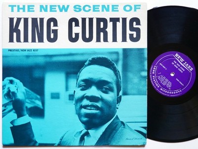 KING CURTIS The New Scene Of LP NEW JAZZ NJLP 8237 US 1960 DG MONO Wynton Kelly