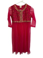 Girls Punja Elegant Pink, Size 11/12 years