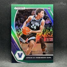 Jeremiah Robinson-Earl Rookie GREEN 2021 Panini Prizm Draft Picks #43 Villanova