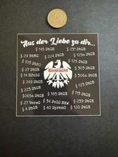 Ultras Eintracht Frankfurt Sticker UF97 Aufkleber Sammlungsauflösung Droogs SGE