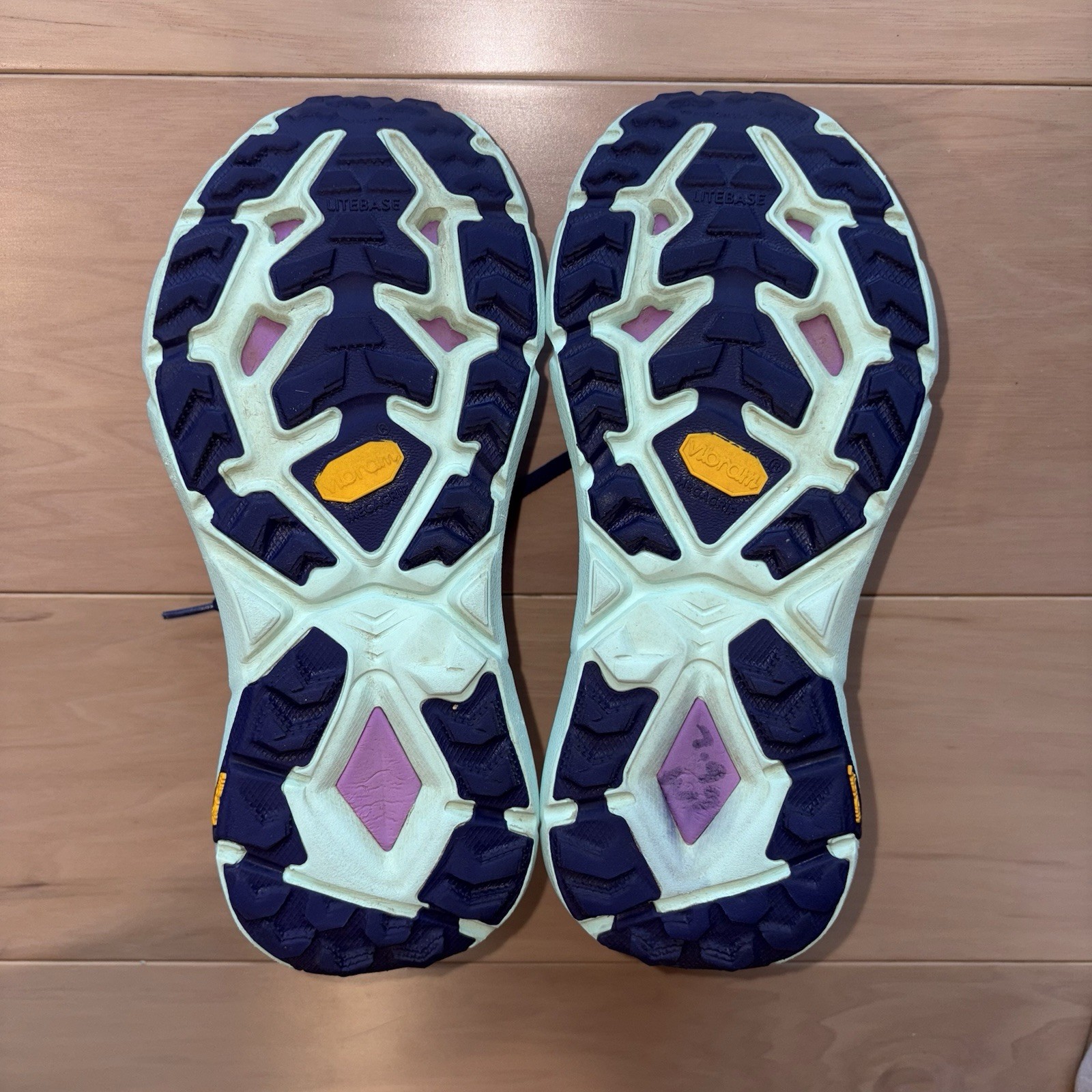 Hoka Mafate Speed 4 Womens Size 6.5 Purple Night Sky Trail Running Shoes thumbnail 8