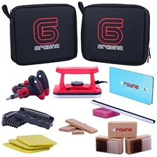Deluxe Ski and Snowboard Tuning Kit w/Waxing Iron