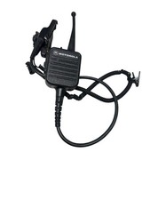 Motorola NMN6251A Speaker Microphone with Antenna Cord/Ear Plug OEM
