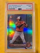 2022 Bowman 1st Edition - Adley Rutschman #BPPF-29 Sky Blue Foil