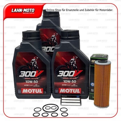 Service Kit Ölwechsel Ölfilter Motul 300V 10W50 für KTM 790/890 Duke Adventure