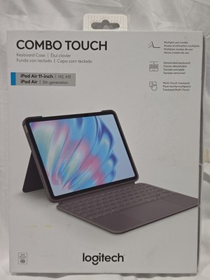 Logitech Combo Touch for iPad Air 11-inch (M2/M3/M4)/ iPad Air 5th gen Open Box 