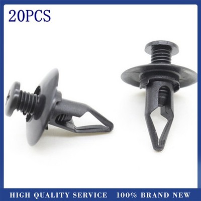 20Pcs Front & Rear Bumper Push-Type Retainer Clip Fastener Fit Nissan 0155303201
