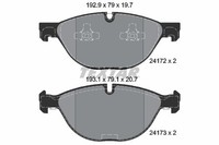 Textar Textar BremsbelÄGe Vorne BMW X5 E70 4.8I + BMW X6 E71 E72 Xdrive 50I Brem