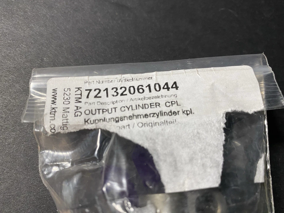 Cilindro esclavo Ktm/husqvarna Tc Sx 85cc 2018-23 cilindro de salida OEM 72132061044 Foto 4 de 4
