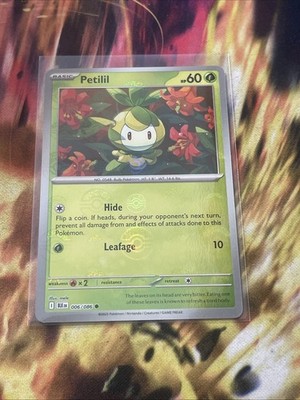 Petilil - 006/086 - Poke Ball Reverse Holo - Pokemon Black Bolt ENG