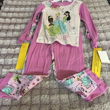 Disney Princess 4 Pc Pajamas Size 5T Mix  Match