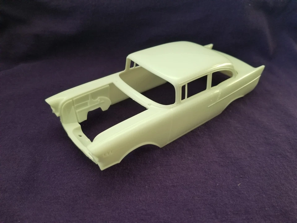 57 Chevy 150 2 Door Sedan BODY from Revell 1:25 Model Kit 1957 Chevrolet - Image 3 of 4