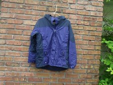 L.L. BEAN KIDS HOODED BLUE JACKET / PARKA  sz 18/.XL PRIMALOFT