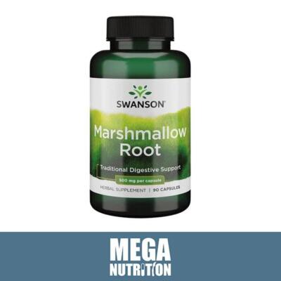 Marshmallow Wurzelkapseln 90 Kappen | Magengeschwüre, Verdauungsgesundheit der Atemwege