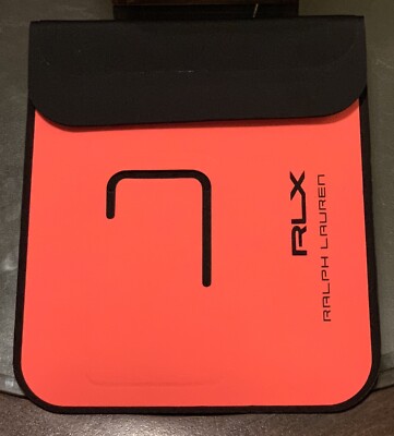 Ralph Lauren RLX Scuba n-range Ipad Case Neon Dark Pink Made In Italy Brand New