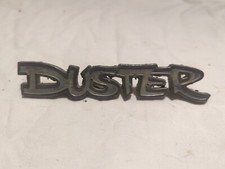 1972 1976 Plymouth Duster Metal Script Emblem W Pins
