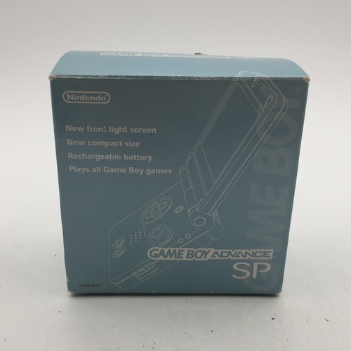 【Good】Nintendo GameBoy Advance SP Blue Console + Box Charger Manual #Ret0517/03 - Picture 18 of 22