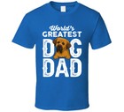 Tosa World's Greatest Dog Dad Father's Day T Shirt